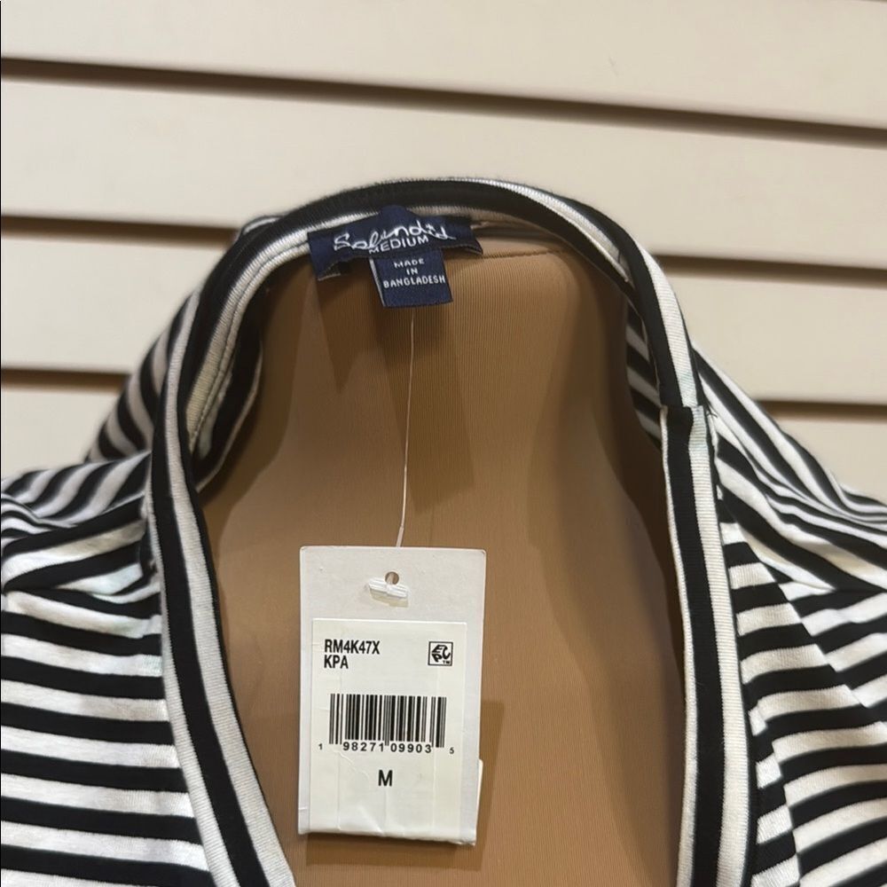 Black and White Striped Top by Splendid